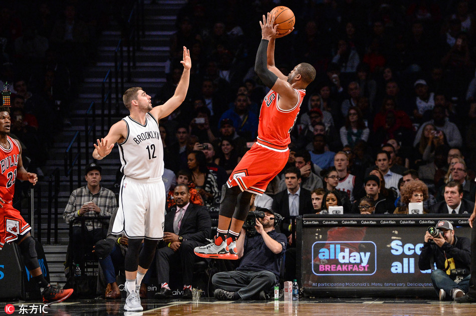 公牛豪取篮网,实现三连胜 公牛豪取篮网,实现三连胜